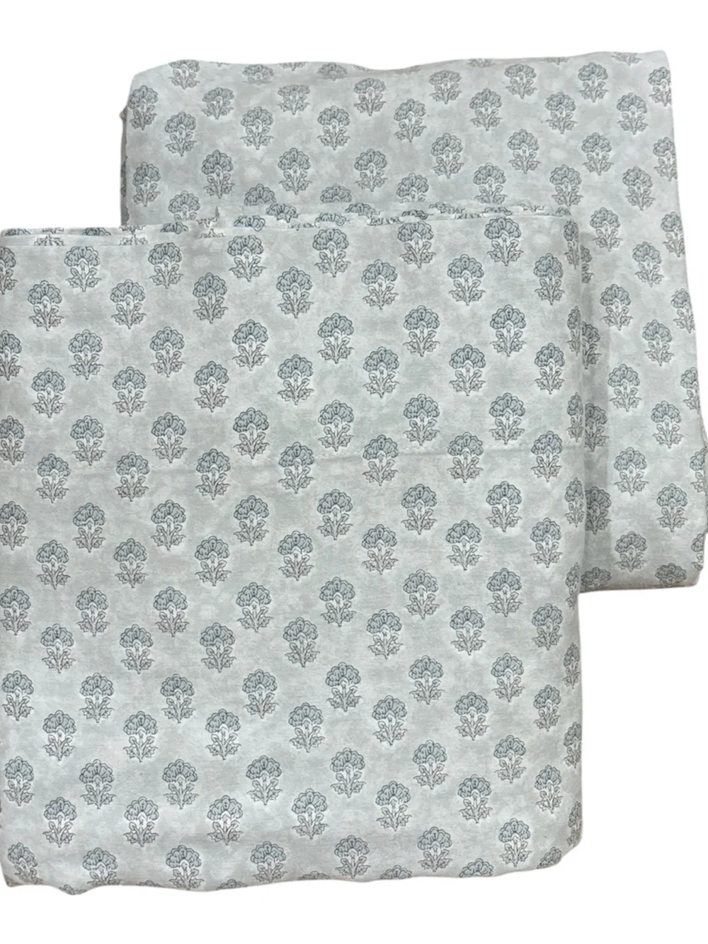Rachel Zoe Floral 100% Cotton Sheet Set Full 2pc Cottage Shabby Chic